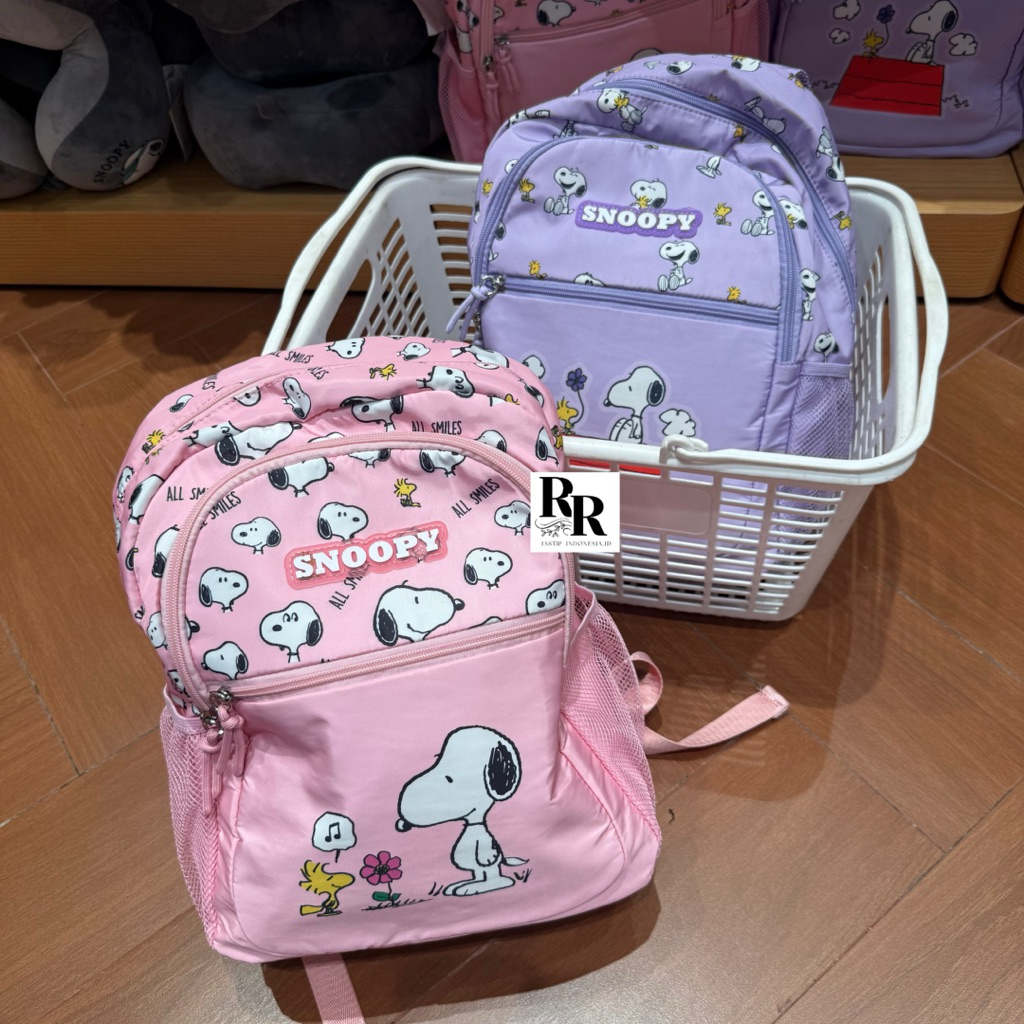 Miniso x Peanut - Tas Sekolah / Snoopy Collection Student Backpack