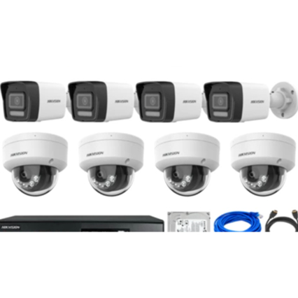 paket cctv camera hikvision 5mp 8 channel 8 camera