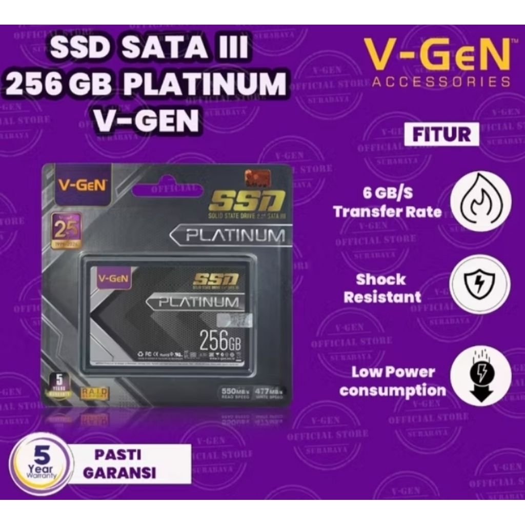 SSD Vgen 256 GB SATA 3 Vgen SSD 256 GB