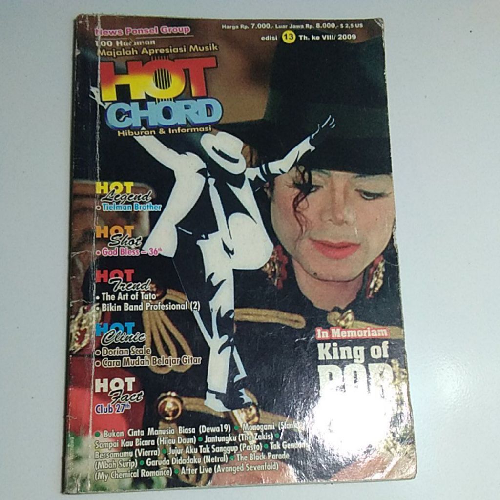 majalah Hot chord edisi 13