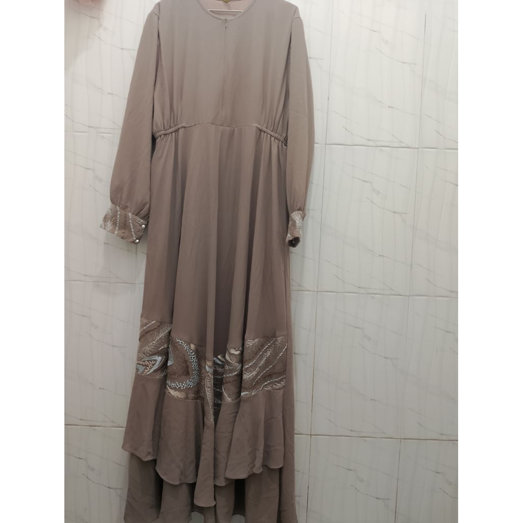 Gamis Wanita Size L merk Alyssa Karen Preloved (Harga Pas)