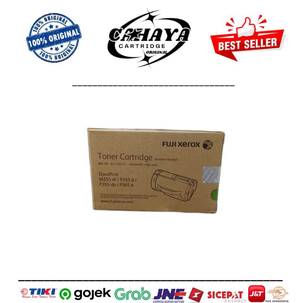 Toner Fuji Xerox 3435 Cartridge Black Original