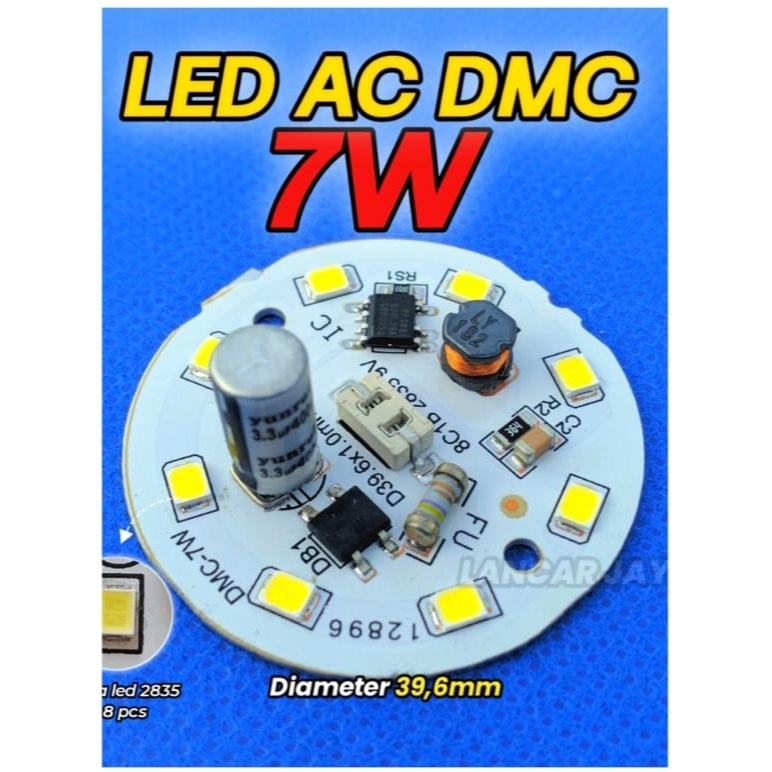 PCB Led AC 7w DMC Chip LED 9V PCB Heatsink