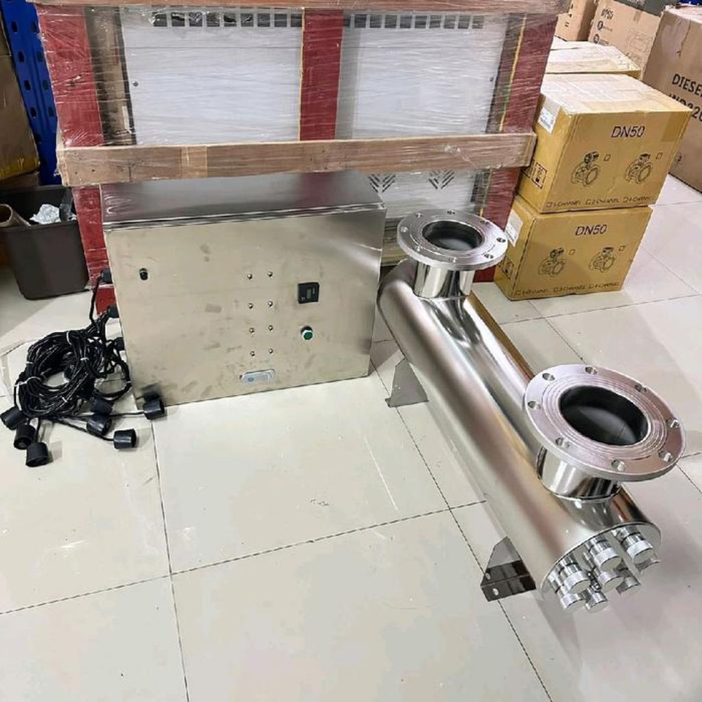 LAMPU UV 250GPM 50M3/H SS 6 lampu / ULTRAVIOLET UV 250 GPM