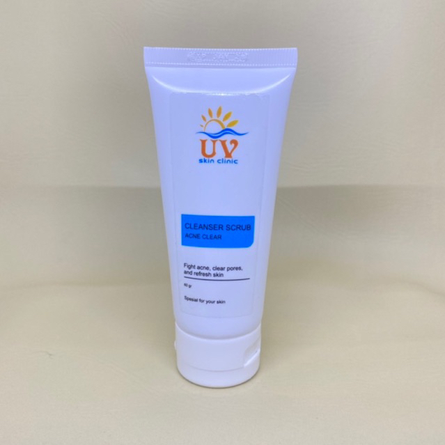 UV SKIN CLINIC Cleanser Scrub Acne Clear