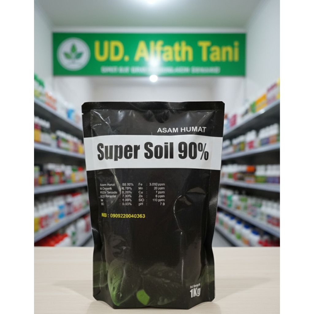 Asam Humat SuperSoil 90% 1Kg | Pupuk Organik