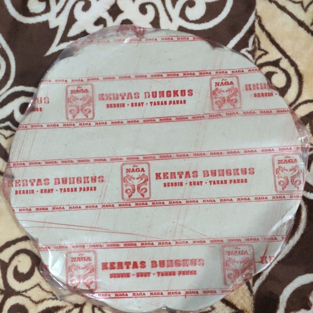 kertas nasi bunga naga tahan panas