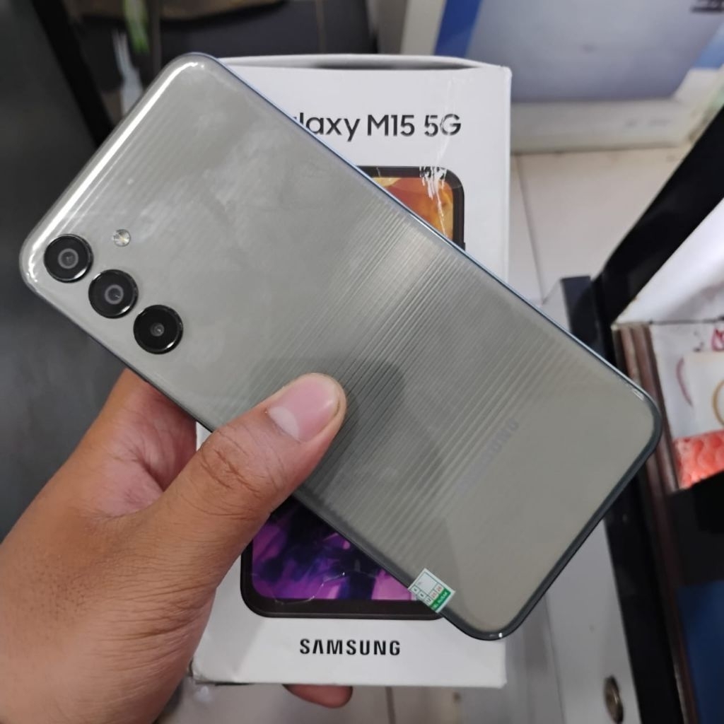 Samsung M15 5G 6/128 GB Second Fullset Original