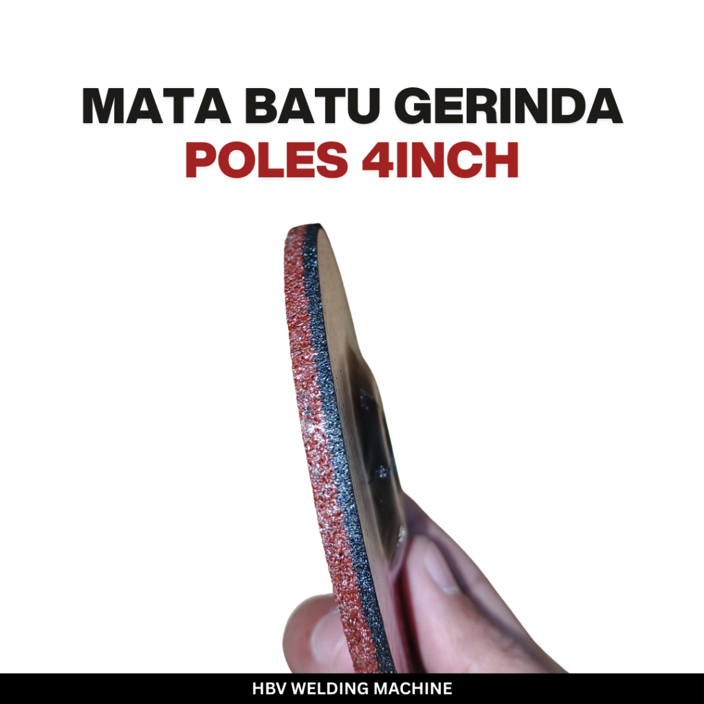 Mata Batu Gurinda Gerinda Grinda Poles Asah 4 x 6 Tebal 4 Inch | Grinding Wheel WHITE HORSE
