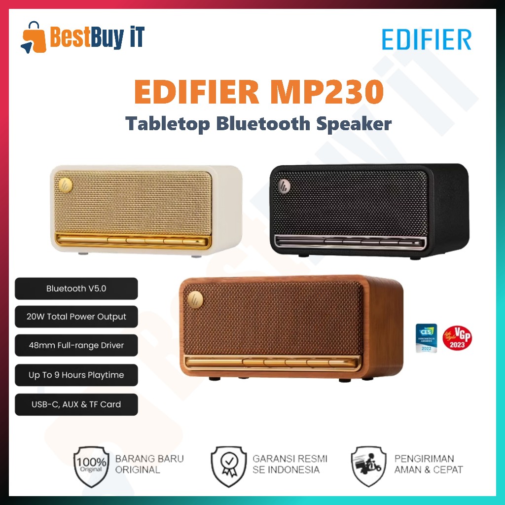 EDIFIER MP230 Tabletop Bluetooth Speaker