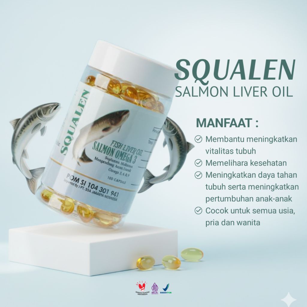 SALMON OMEGA 3 FISH LIVER OIL