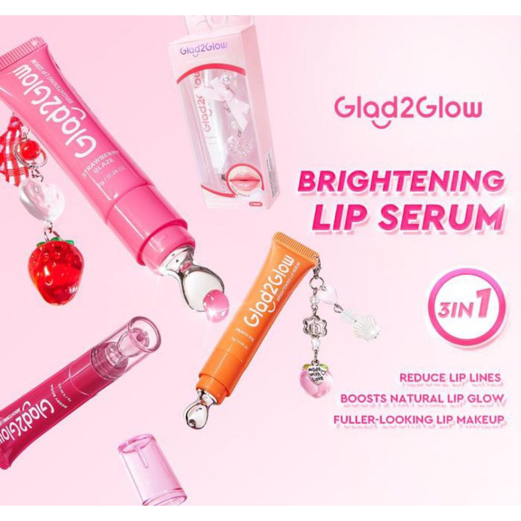 G2G BRIGHTENING LIP SERUM BIBIR GLAD2GLOW