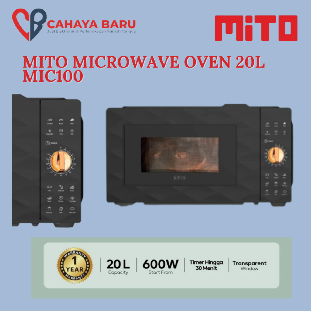 MITO MICROWAVE OVEN 20L MIC100