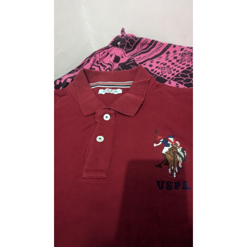 Kaos Polo USPA (Unites States Polo Association) Jumbo