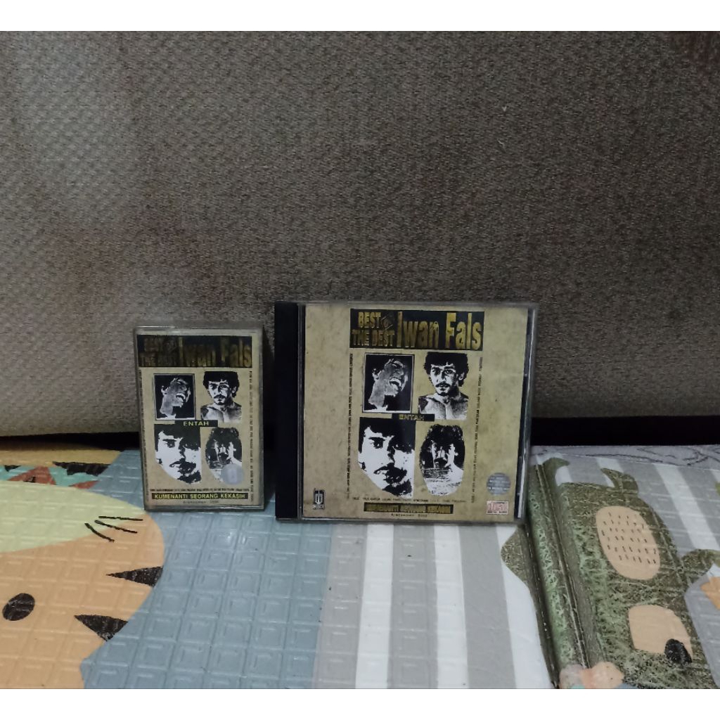 Varian Iwan Fals : The Best Of The Best - Kaset Cd Original Lawas