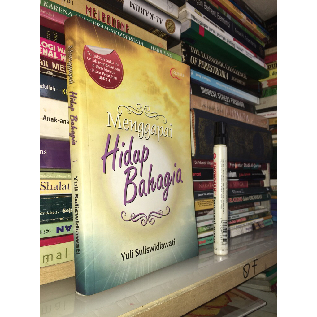 Buku Menggapai hidup bahagia