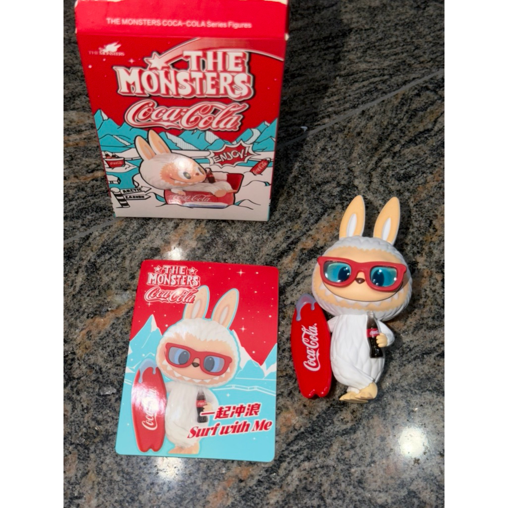 ORIGINAL POPMART THE MONSTERS COCA COLA FIGURE