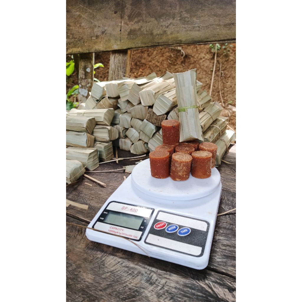 Gula aren merah mini khas cianjur