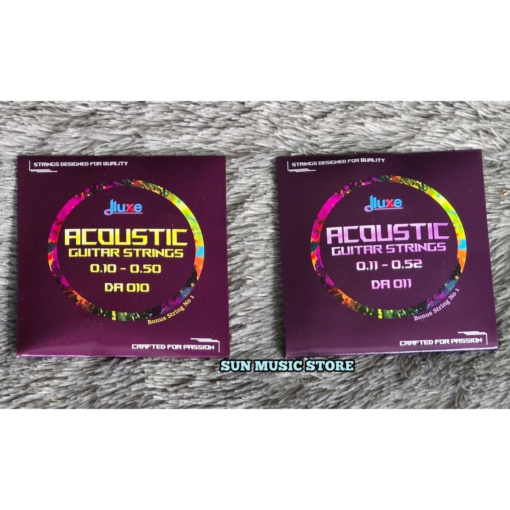 Senar Gitar Akustik Dluxe Original - Senar Dluxe Original - Senar Gitar Akustik Dluxe - Senar Dluxe