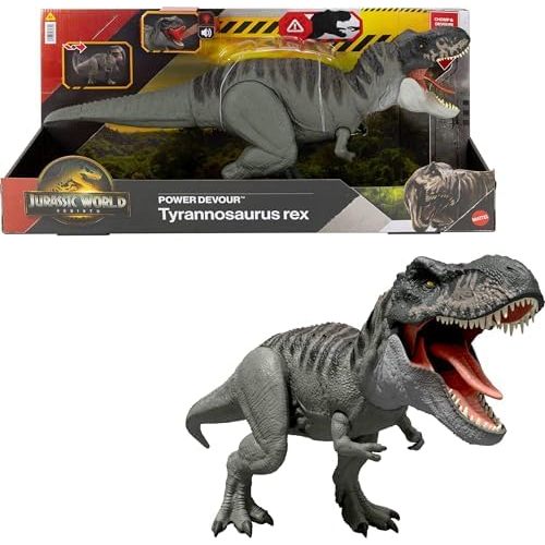 Jurassic World Rebirth Super Colossal Tyrannosaurus Rex Action Figure, T-Rex