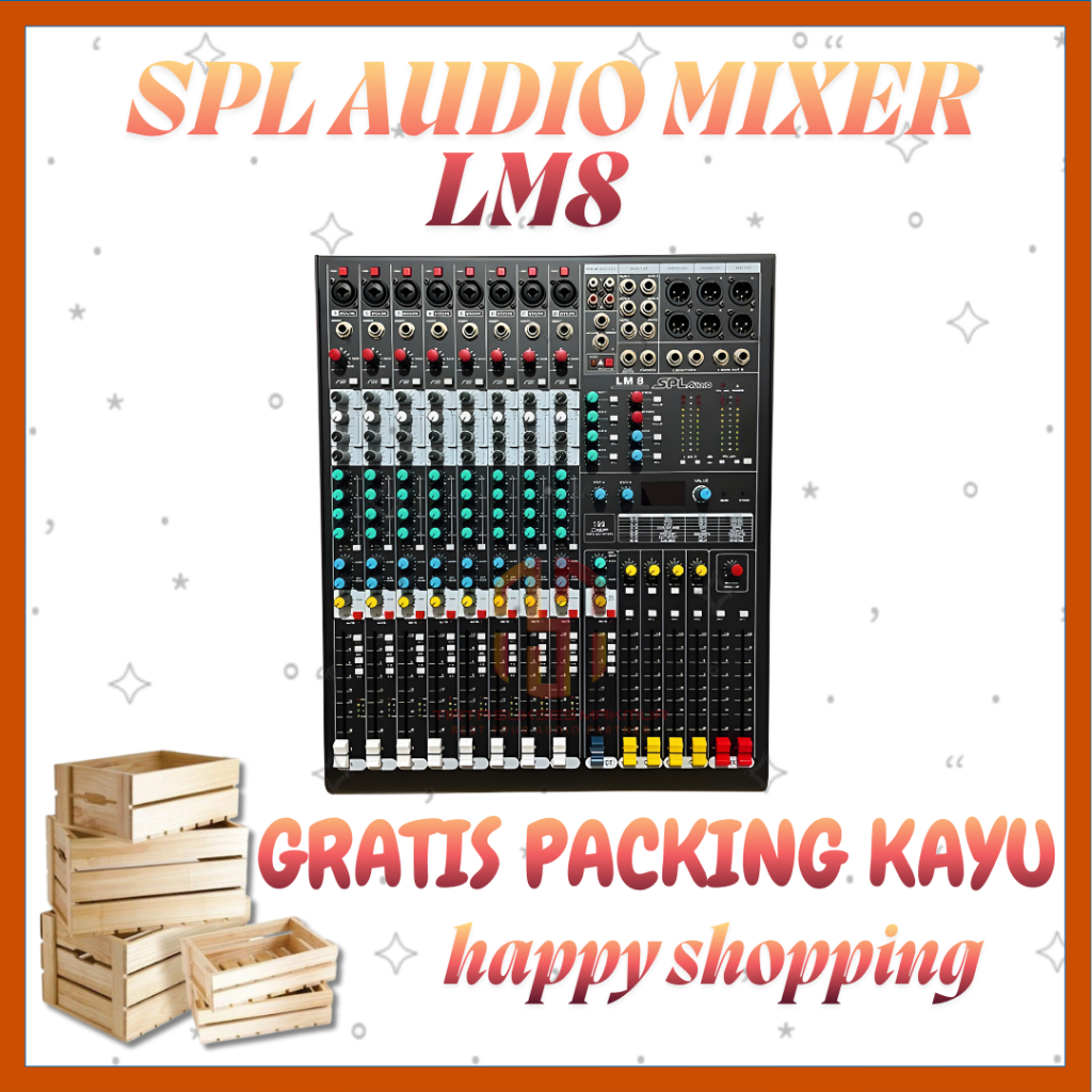 SPL Audio Mixer LM8 Mixer 8 Channel