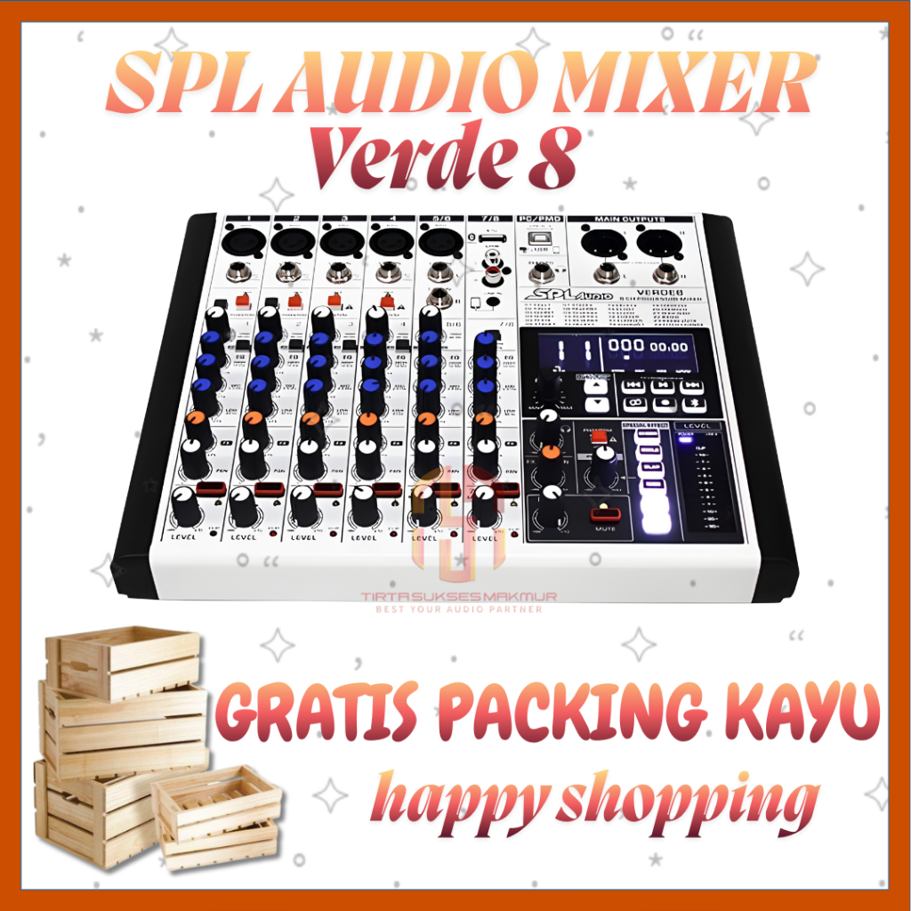 SPL Audio Mixer 8 Channel tipe Verde 8
