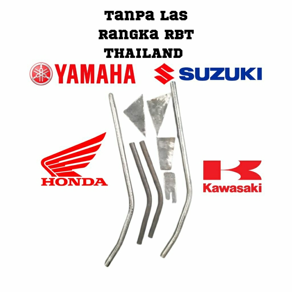 FULL SET TANPA LAS RANGKA THAILAND UNTUK SEMUA JENIS MOTOR TRAIL GTX