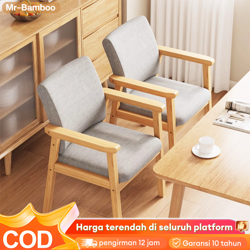 Sofa Minimalis/Sofa Santai/Kursi Komersial/Kursi Berlapis Kain/Kursi Bambu/Desain Ergonomis