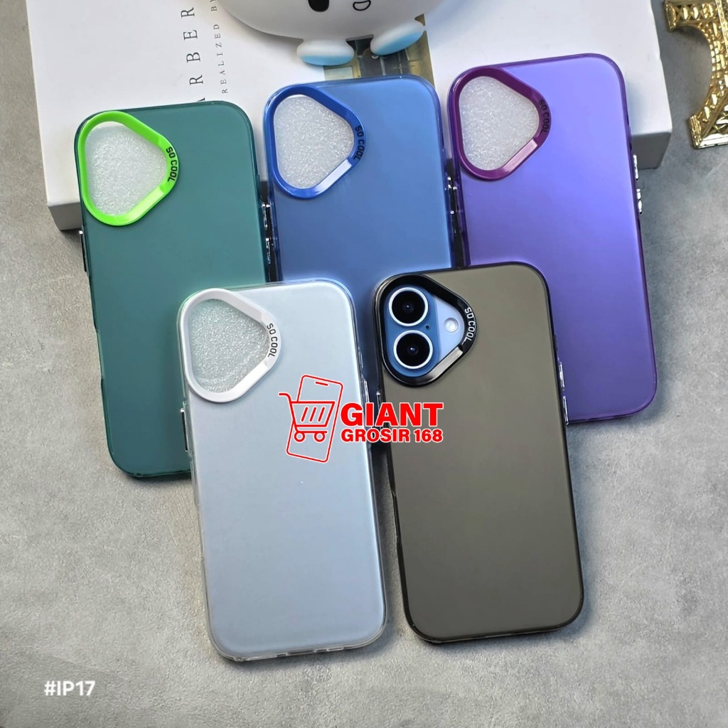 Case iPhone 17 iPhone 17 Air iPhone 17 Pro iPhone 17 Pro Max Silikon Case Imd Polycarbon Hard PC Cas