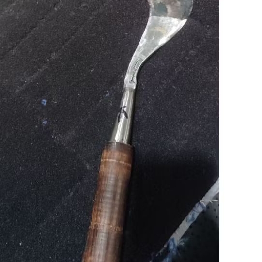 sabit 1 1 baja isen, super tajam, sabit rumput baja isen tertanam sepuhan matang