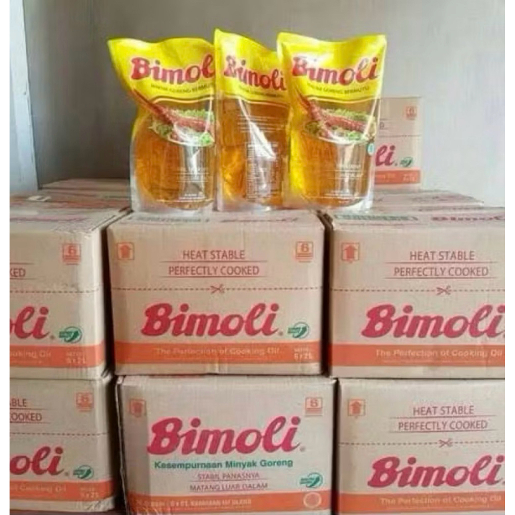 MINYAK GORENG BIMOLI 2 Liter 1 dus isi 6