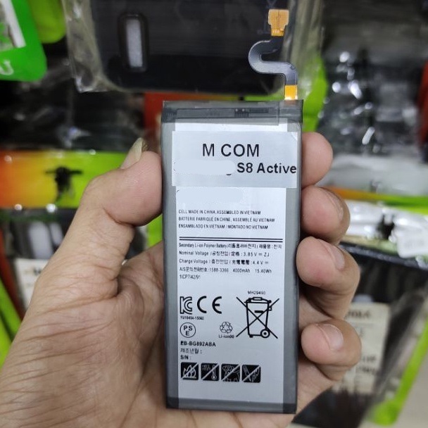 Baterai SAM S8 ACTIVE  Sery batre BG892ABA battrey batre  S8 ACTIVE