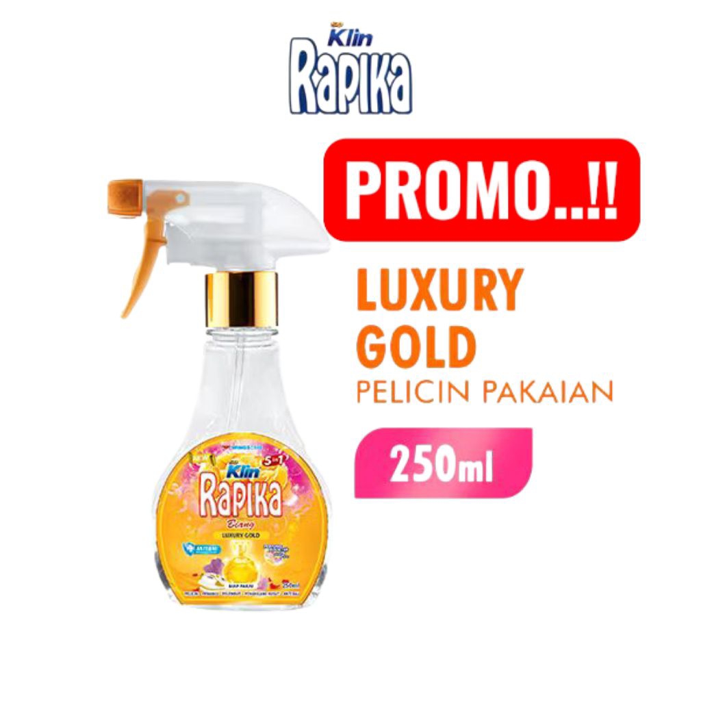 Rapika Biang Botol spray Luxury gold 250 Ml