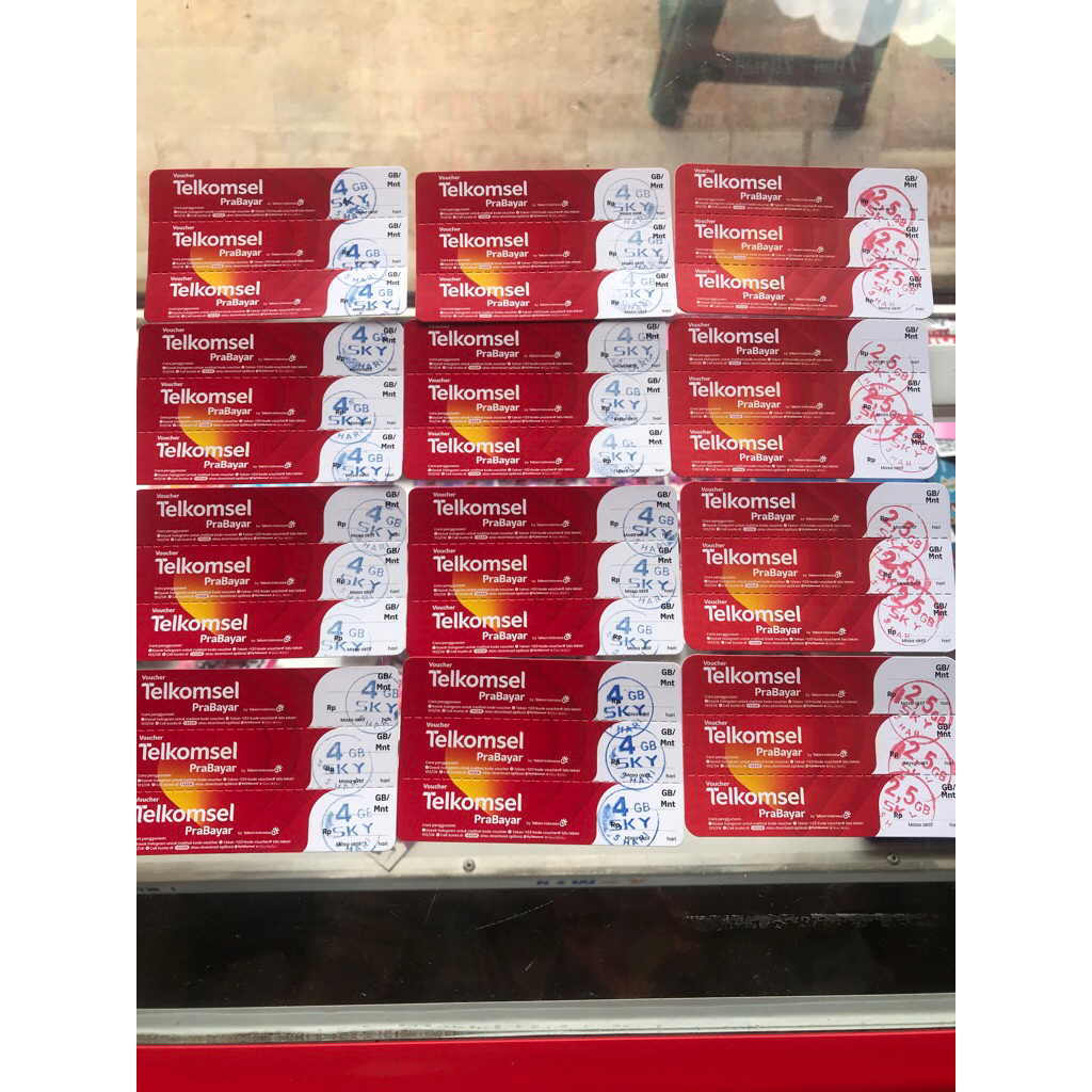 VOUCHER TELKOMSEL 4GB 5HARI,ZONA 2