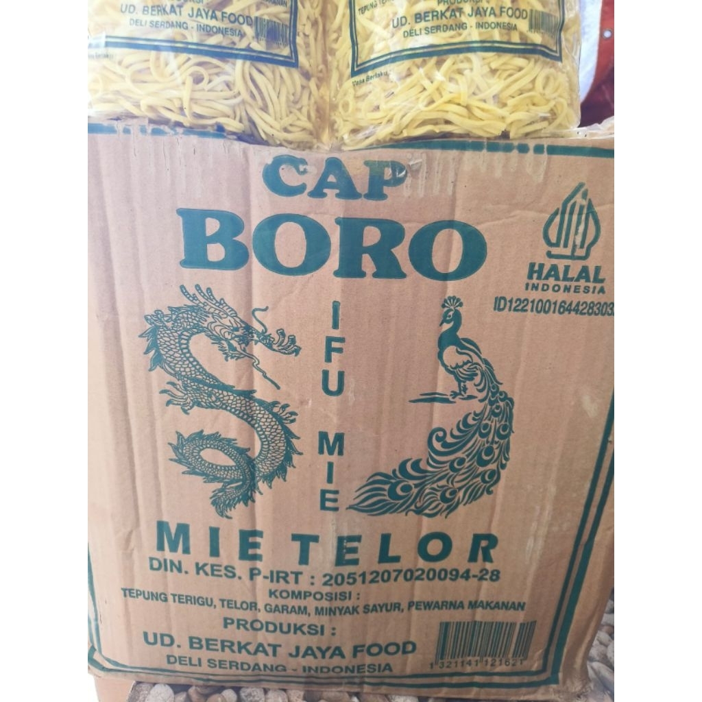 IFU MUE CAP BORO / MIE TELUR CAP BORO / MIE GORENG / IFUMIE MEDAN