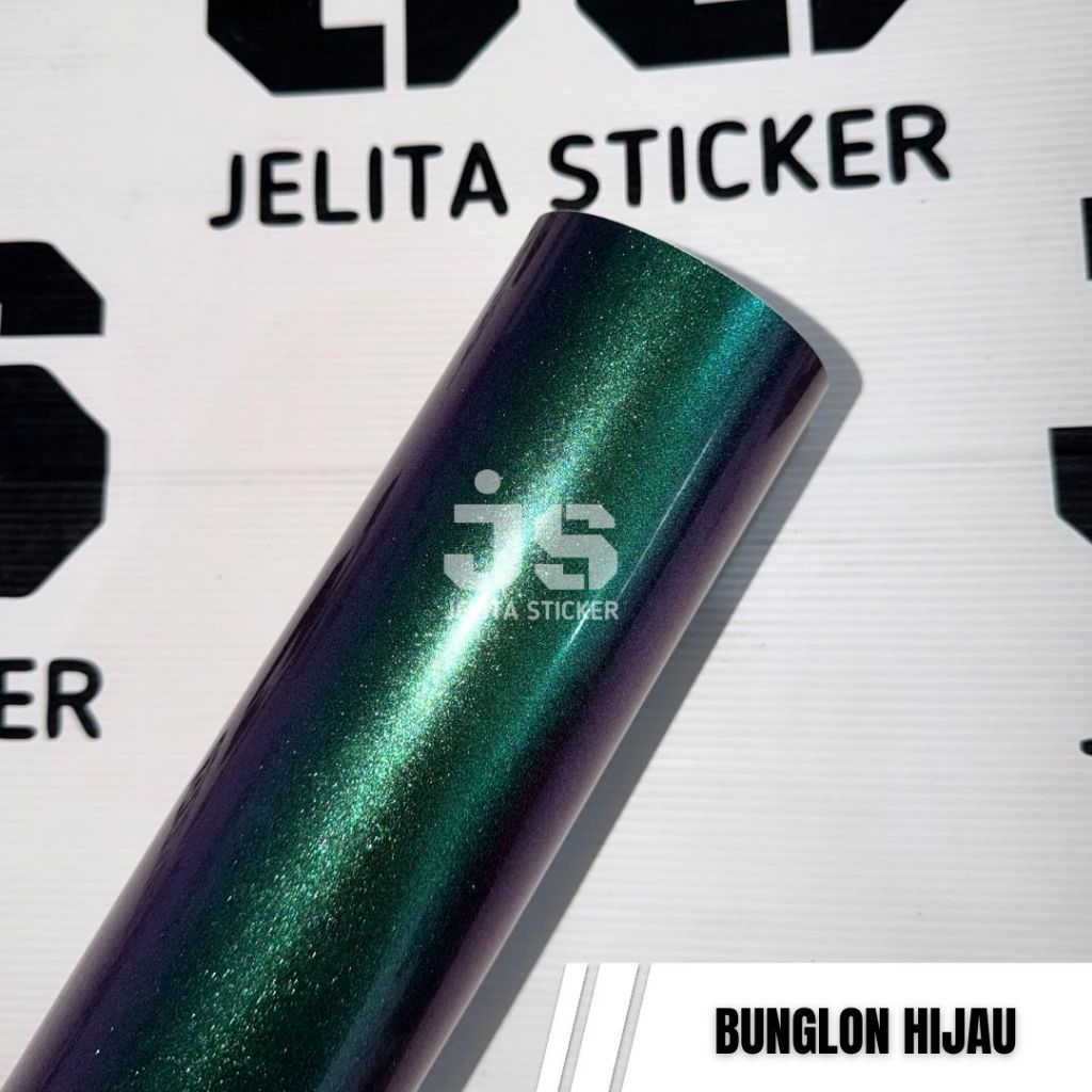 Sticker Bunglon Hijau Ungu / Skotlet Bunglon Chameleon Hijau / Stiker Bunglon Hijau