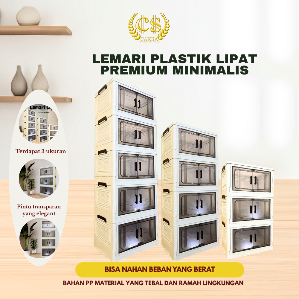 Lemari Plastik Lipat Lemari Plastik Premium Lemari Lipat Baby Care Lemari Pakaian Minimalis
