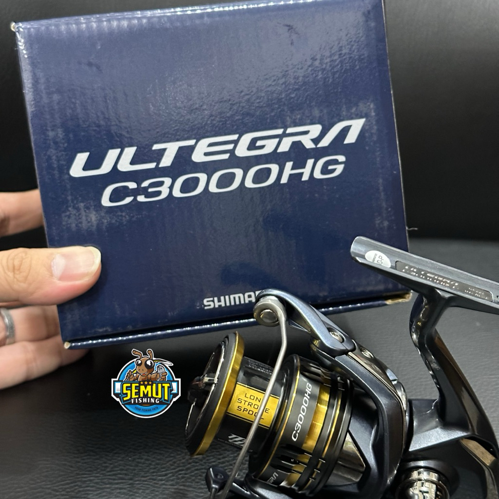 REEL SPINNING SHIMANO ULTEGRA C3000HG RATIO 6.0:1 POWER HANDLE