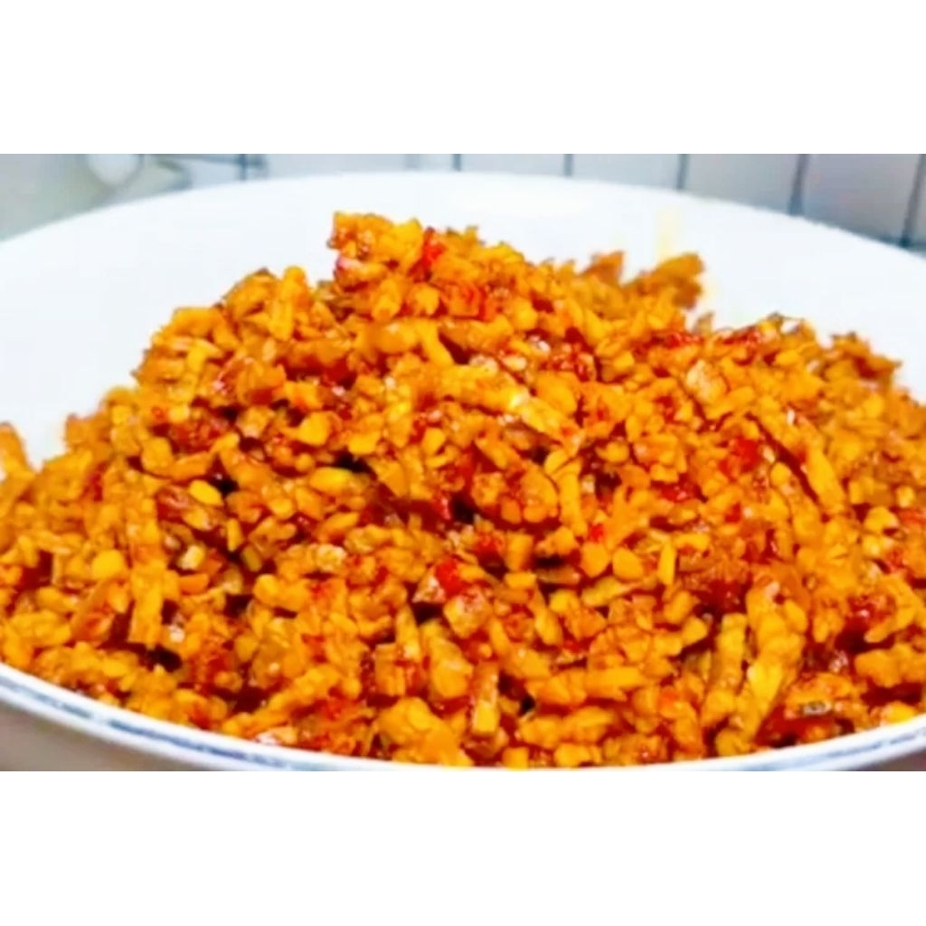 Sambal tempe kering kriuk