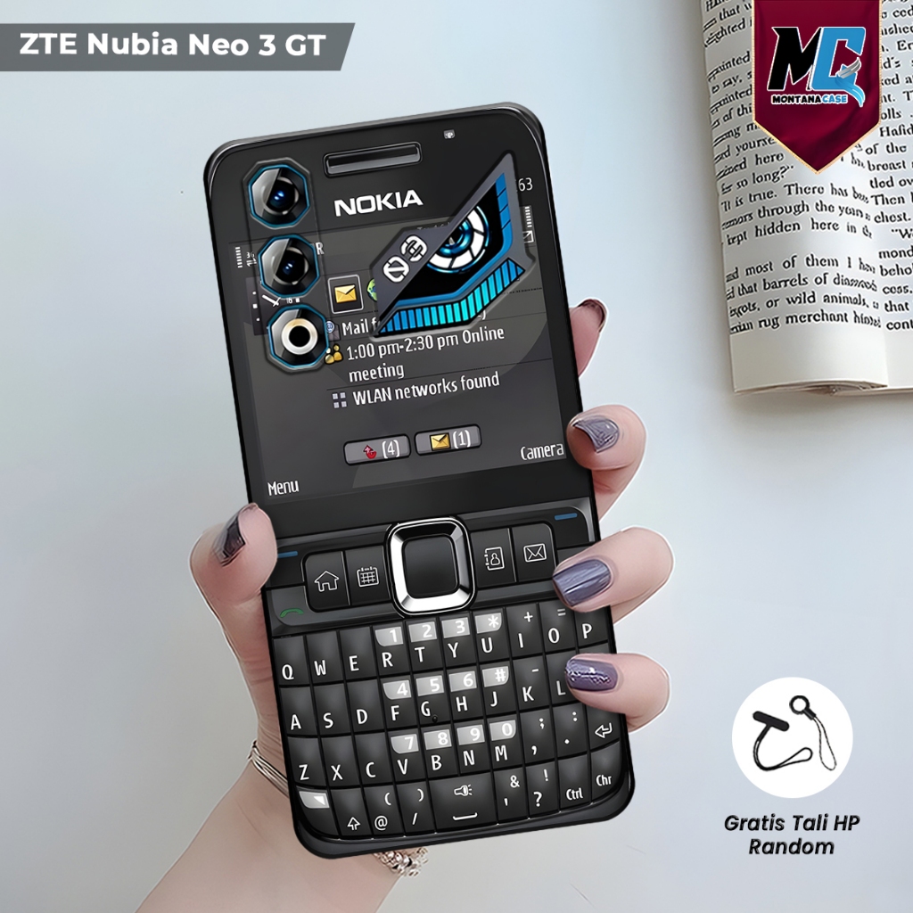 MONTANA | Softcase ZTE Nubia Neo 3 GT Nubia Neo 3 Nubia Neo 2 Terbaru 2025 Motif HP Jadul | Casing L