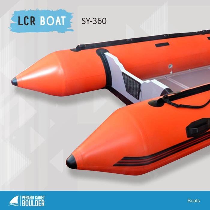 BOULDER INFLATABLE LCR BOAT 360 PERAHU KARET PREMIUM