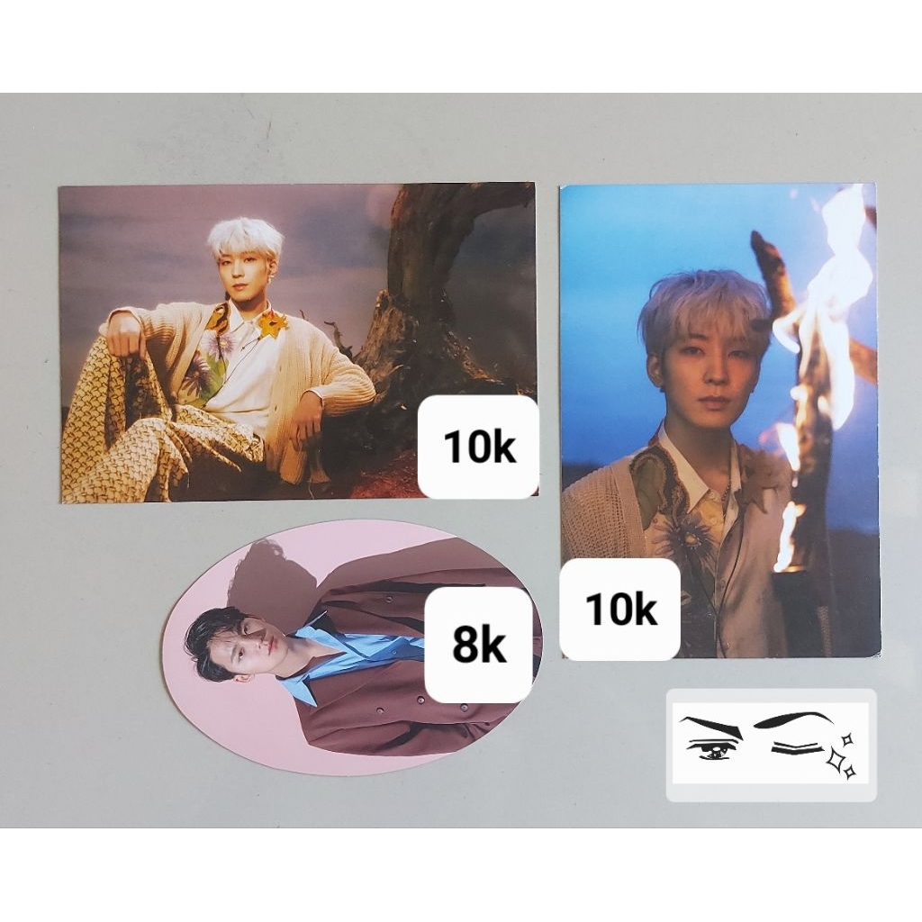 postcard ray fts face the sun wonwoo semicolon mingyu