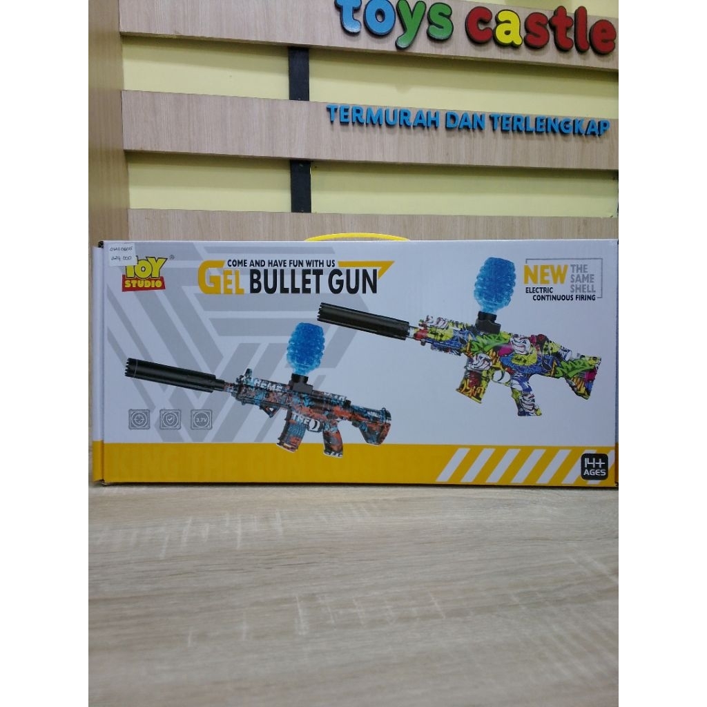 Mainan tembak peluru gel anak- Gel Bullet Gun