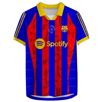Jersey Barcelona Retro Klasik Merah Biru Spotify Baju Bola BENGHAR.ID-117