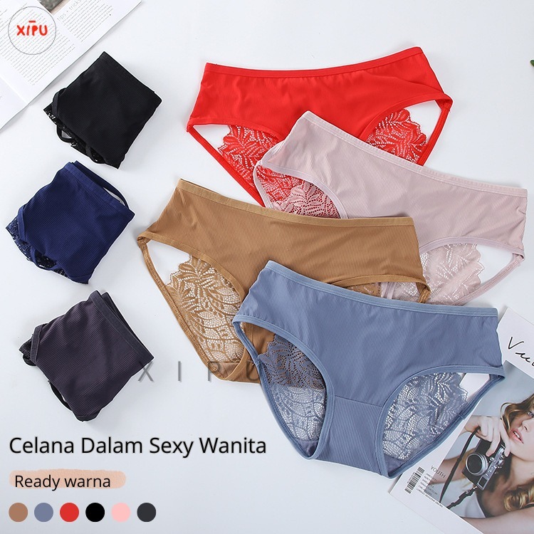 Panties Celana Dalam Sexy Wanita / Sexy Underware Panties Wanita Bahan Nylon CD65