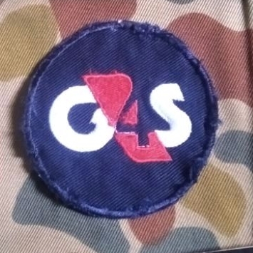 patch g4s group 4 securicor bordir emblem g4s patch emblem baju security patch tanda topi keamanan p