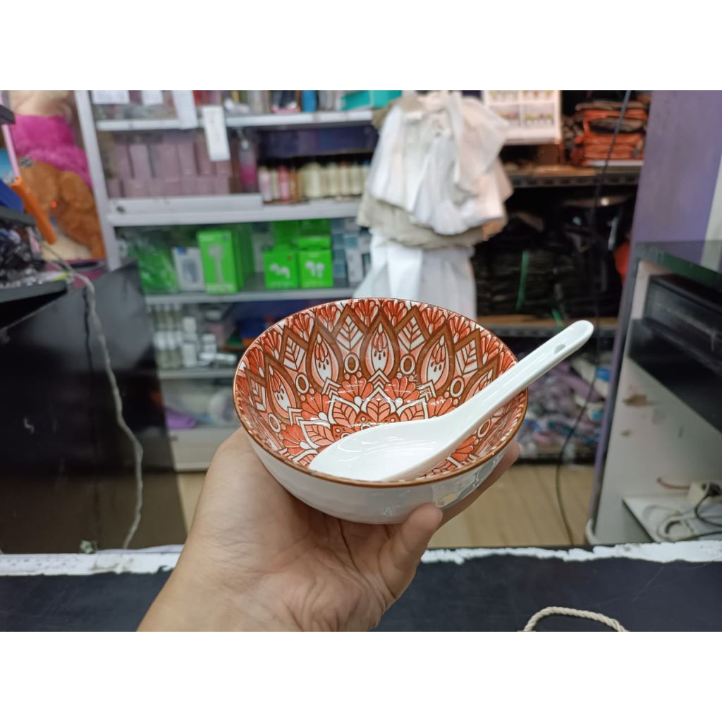 JAPANESE BOWL SET SENDOK