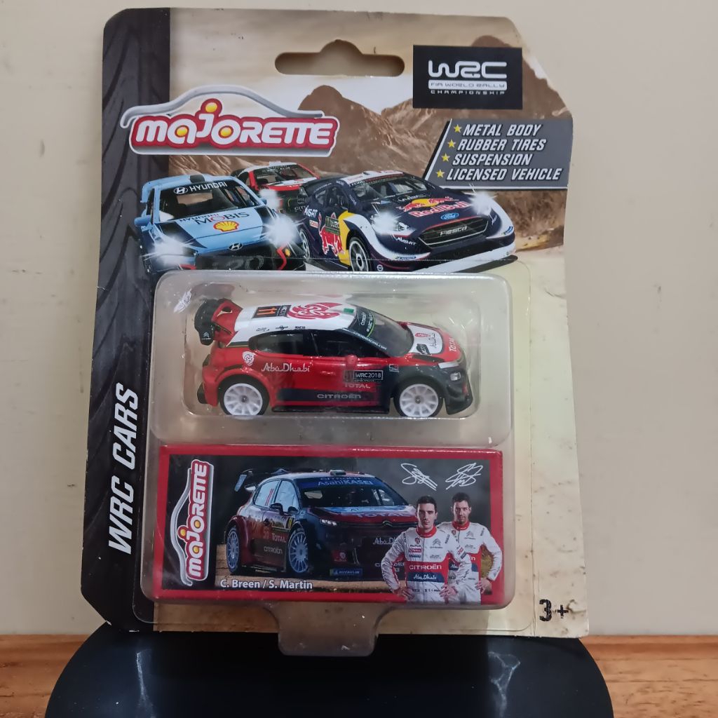Majorette Citroen C3 Seri WRC
