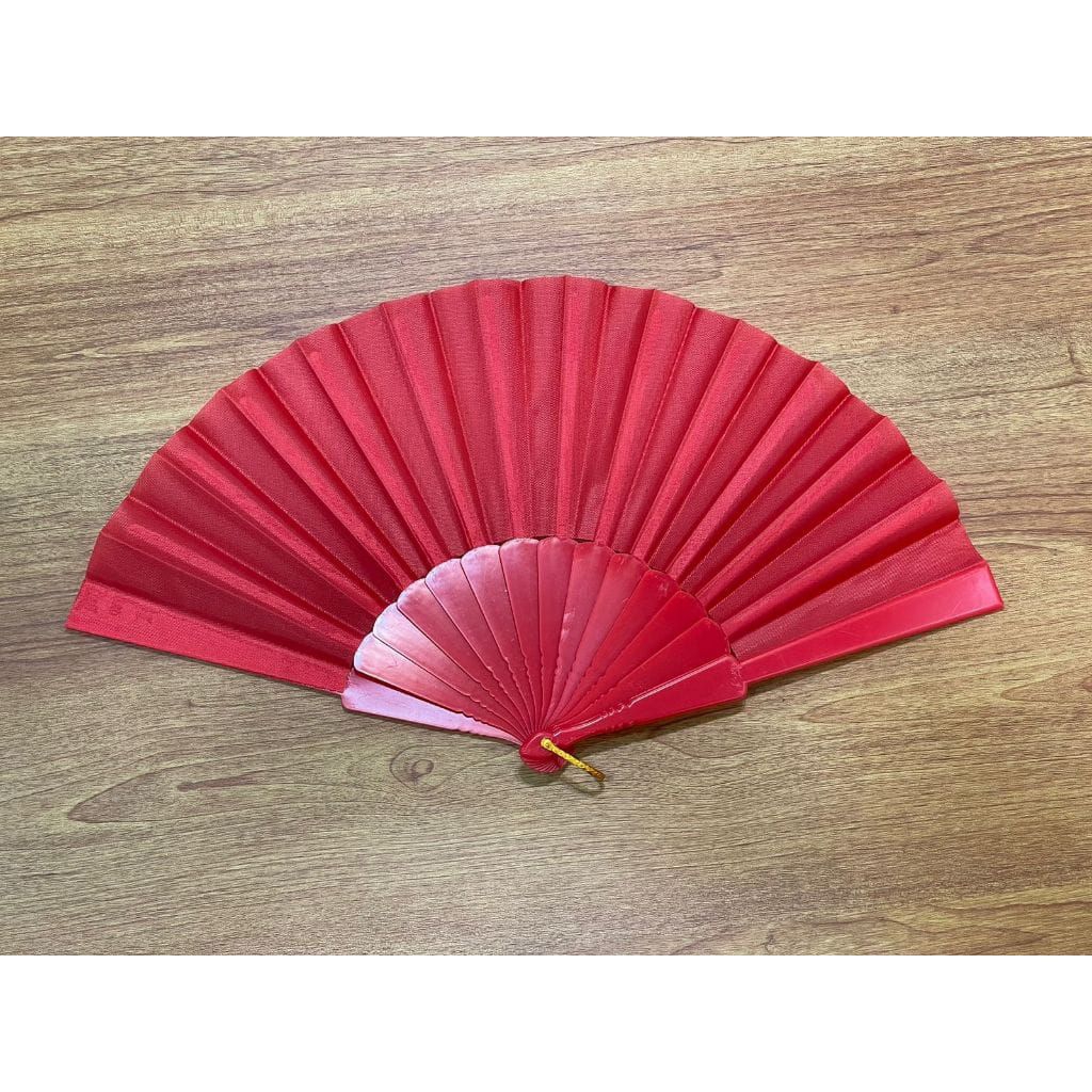 Kipas Tangan Lipat Jumbo Warna Merah