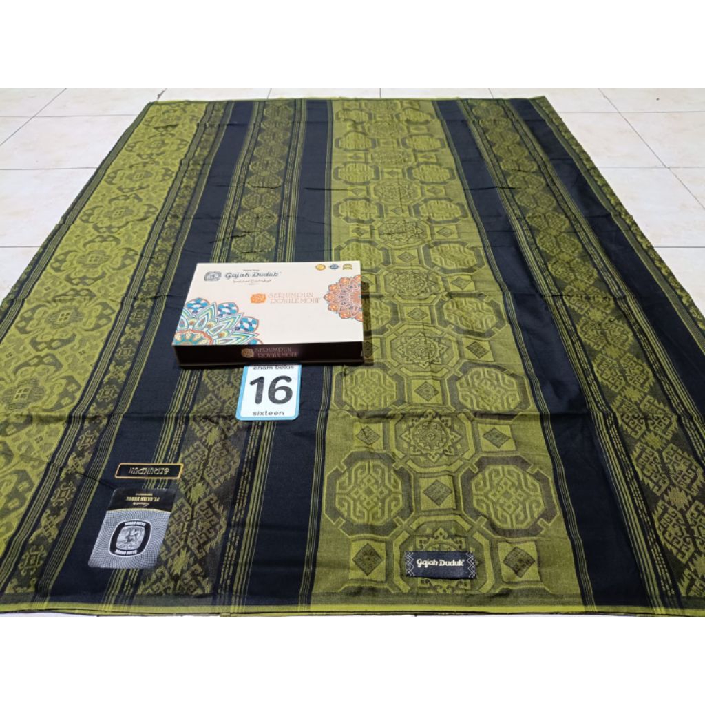 SARUNG GAJAH DUDUK KODE Q || SARUNG GAJAH DUDUK SONGKET | SARUNG GAJAH DUDUK PRIA | SARUNG DEWASA